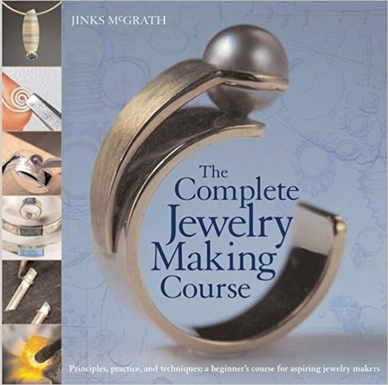 Book cover for "The Complete Jewelry Making Course" by Jinks McGrath