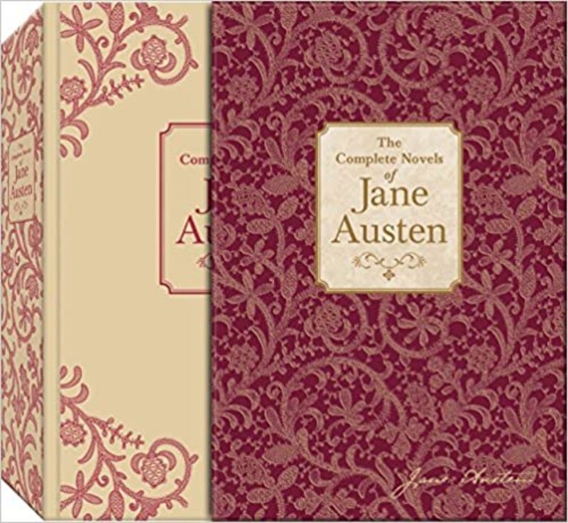 Book cover for "The Complete Novels of Jane Austen" by Jane Austen