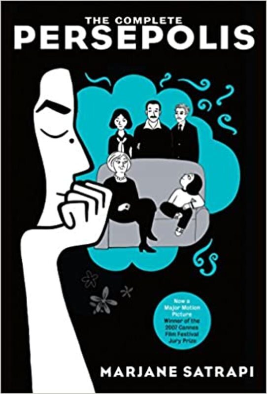 Book cover for "The Complete Persepolis" by Marjane Satrapi