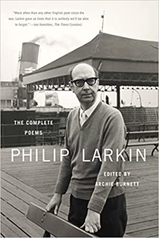 Book cover for "The Complete Poems" by Philip Larkin