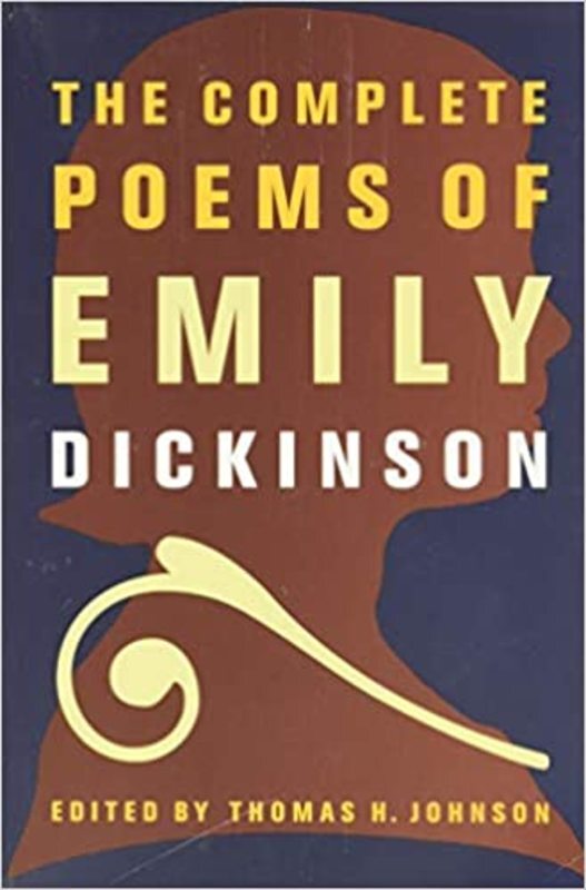 Book cover for "The Complete Poems of Emily Dickinson" by Emily Dickinson