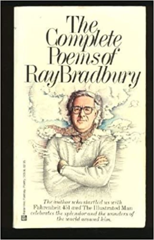Book cover for "The Complete Poems of Ray Bradbury" by Ray Bradbury