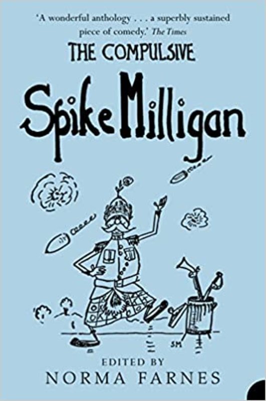 Book cover for "The Compulsive Spike Milligan" by Spike Milligan