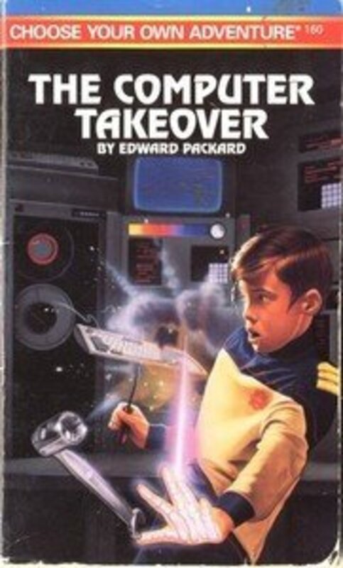 Book cover for "The Computer Takeover" by Various