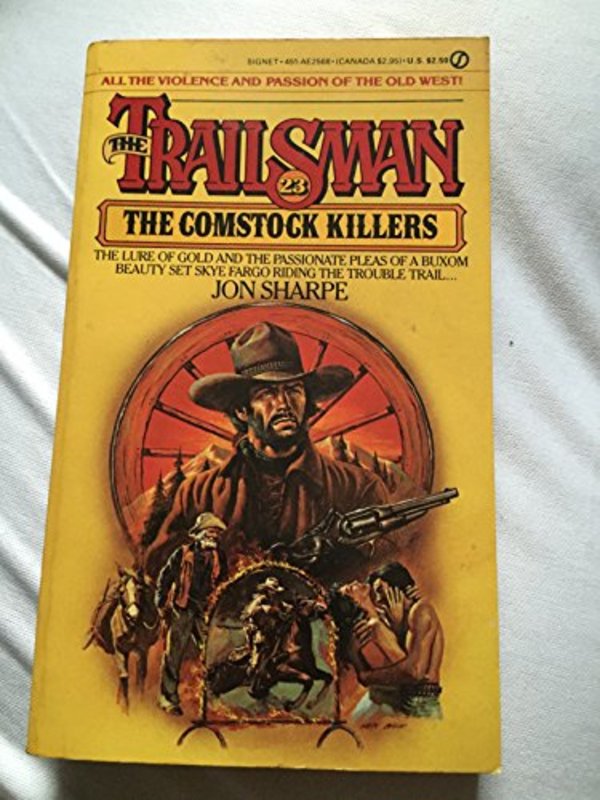 Book cover for "The Comstock Killers" by Jon Sharpe