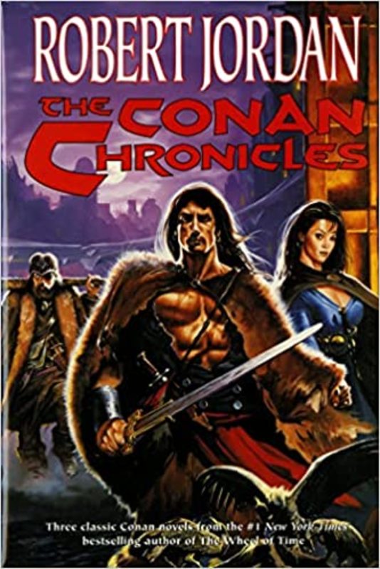 Book cover for "The Conan Chronicles" by Robert Jordan
