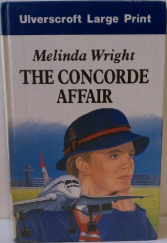 Book cover for "The Concorde Affair" by Penny Jordan