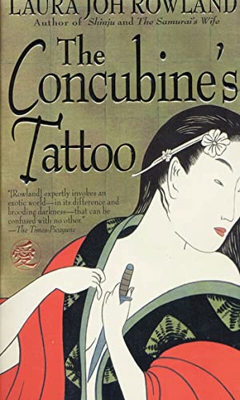 Book cover for "The Concubine's Tattoo" by Laura Joh Rowland