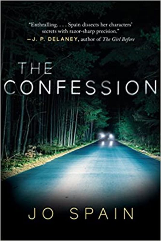 Book cover for "The Confession" by Jo Spain