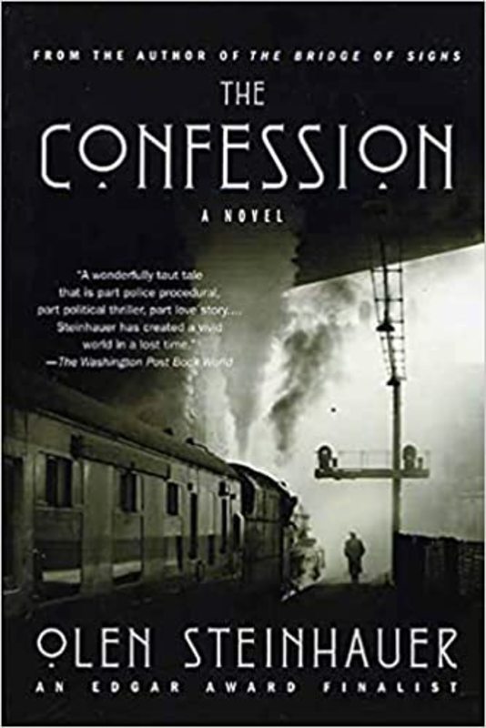 Book cover for "The Confession" by Olen Steinhauer