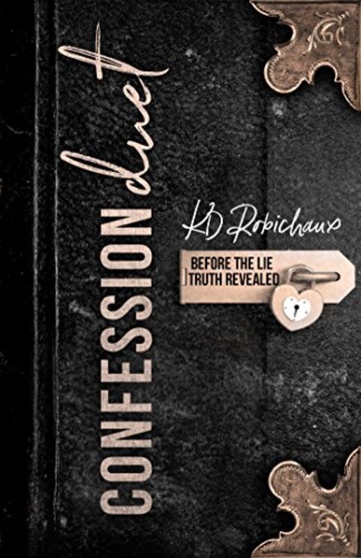 Book cover for "The Confession Duet" by KD Robichaux