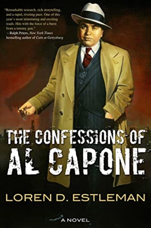 Book cover for "The Confessions of Al Capone" by Loren D Estleman