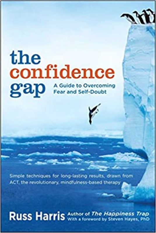 Book cover for "The Confidence Gap" by Russ Harris