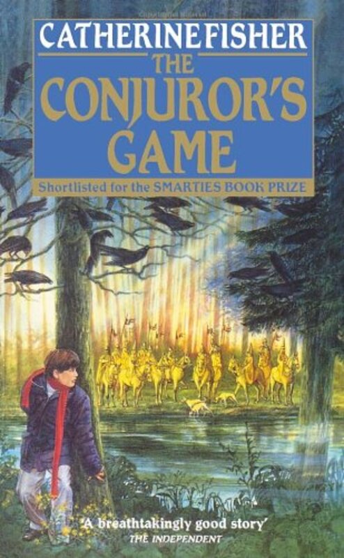 Book cover for "The Conjuror's Game" by Catherine Fisher