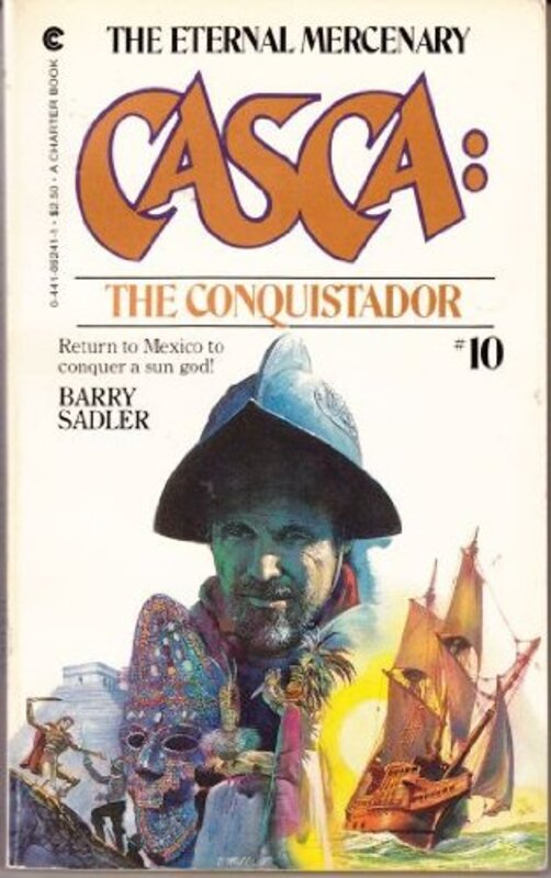 Book cover for "The Conquistador" by Tony Roberts