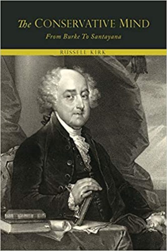 Book cover for "The Conservative Mind" by Russell Kirk