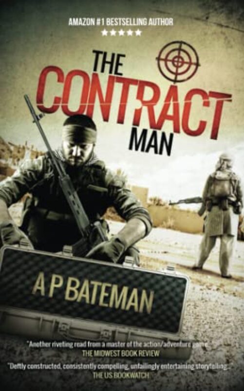 Book cover for "The Contract Man" by AP Bateman