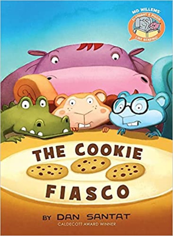 Book cover for "The Cookie Fiasco" by Mo Willems