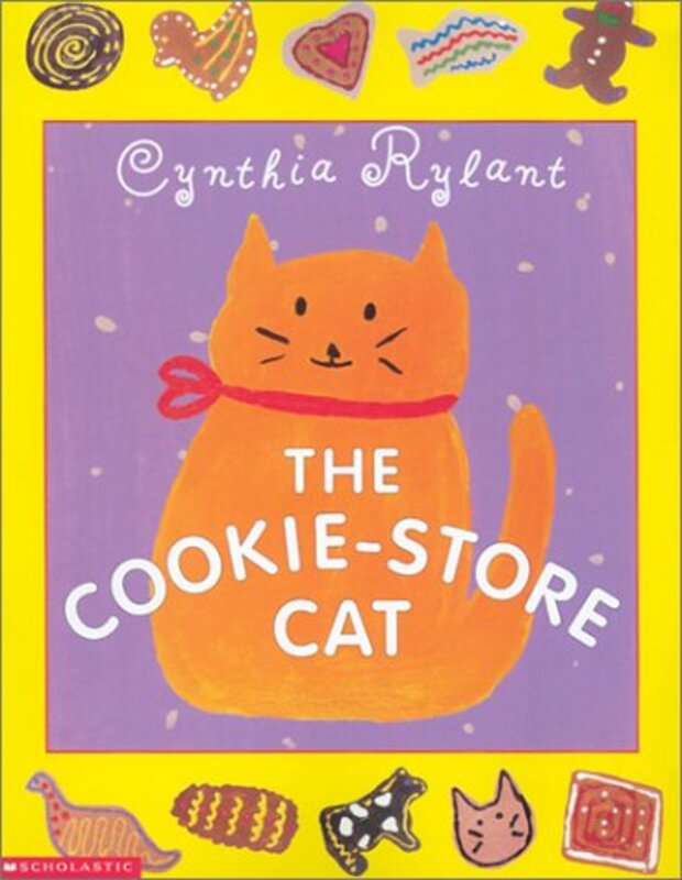 Book cover for "The Cookie Store Cat" by Cynthia Rylant