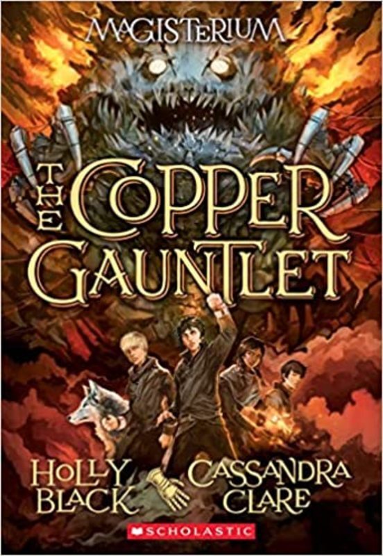 Book cover for "The Copper Gauntlet" by Holly Black