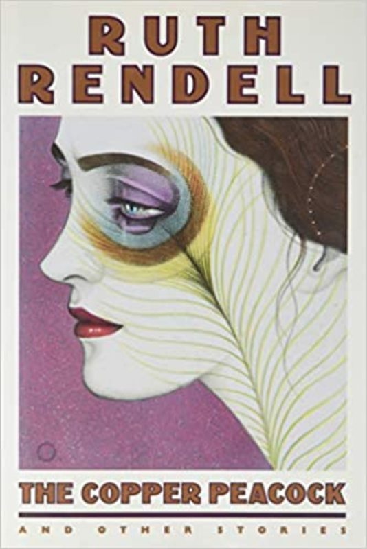 Book cover for "The Copper Peacock and Other Stories" by Ruth Rendell