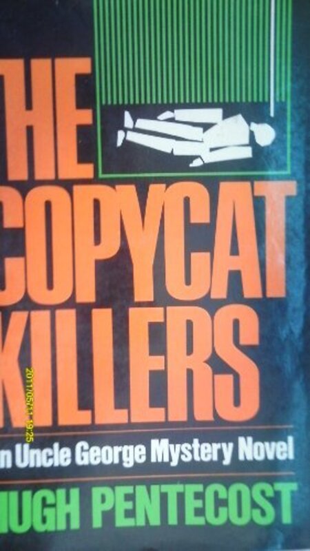 Book cover for "The Copycat Killers" by Hugh Pentecost