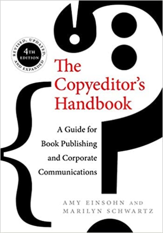 Book cover for "The Copyeditor's Handbook" by Amy Einsohn