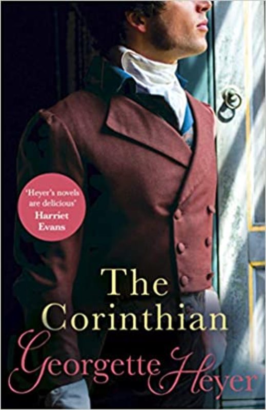 Book cover for "The Corinthian" by Georgette Heyer