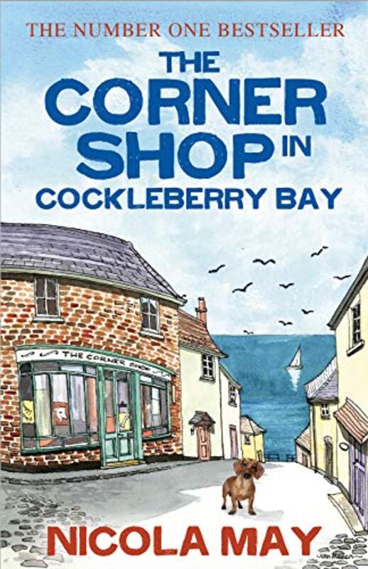 Book cover for "The Corner Shop in Cockleberry Bay" by Nicola May