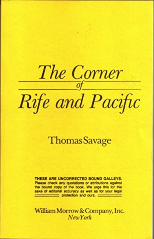 Thomas Savage book cover