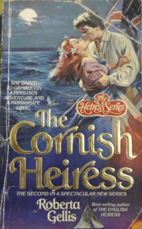 Book cover for "The Cornish Heiress" by Roberta Gellis