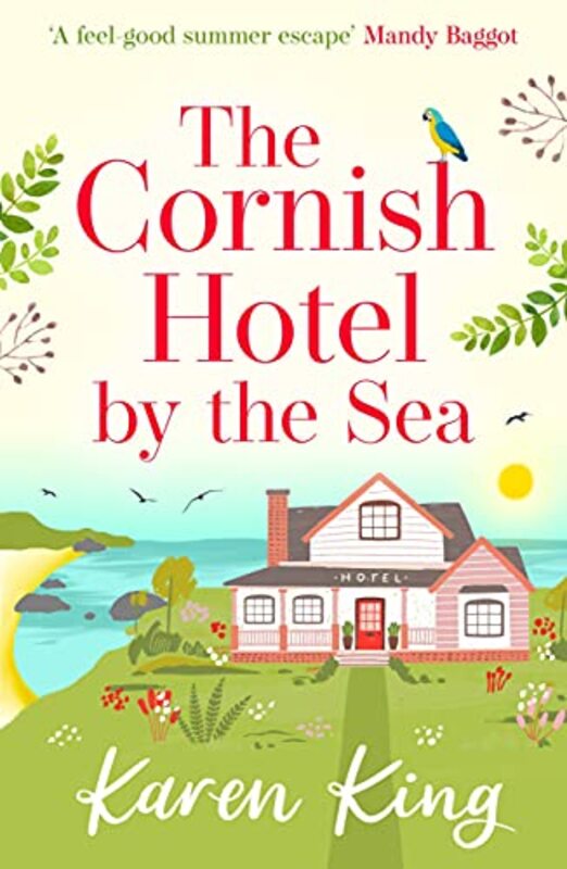 Book cover for "The Cornish Hotel by the Sea" by Karen King
