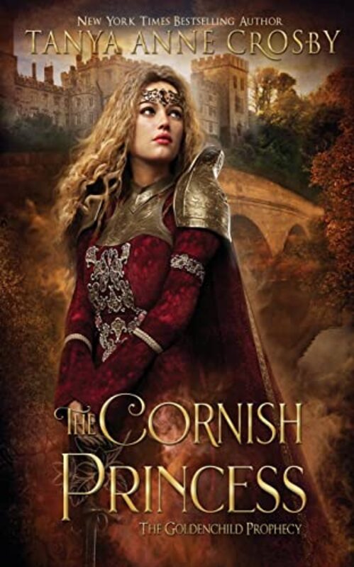 Book cover for "The Cornish Princess" by Tanya Anne Crosby