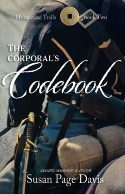 Book cover for "The Corporal's Codebook" by Susan Page Davis
