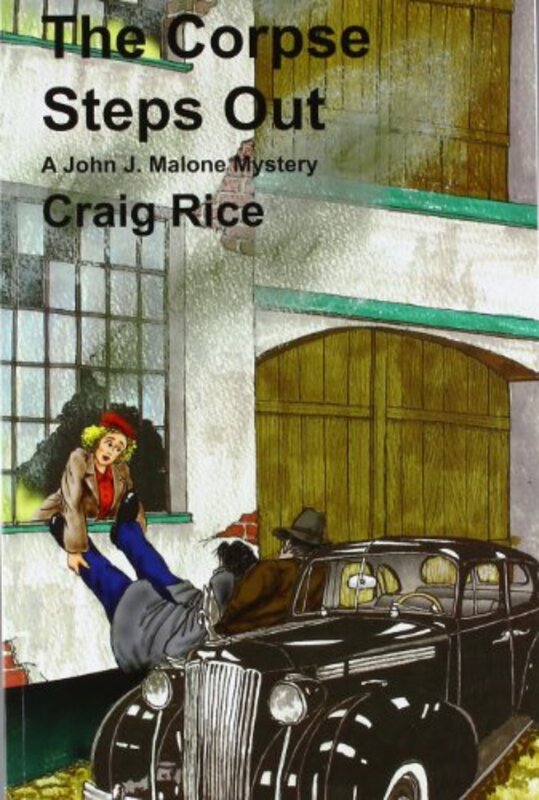 Book cover for "The Corpse Steps Out" by Craig Rice