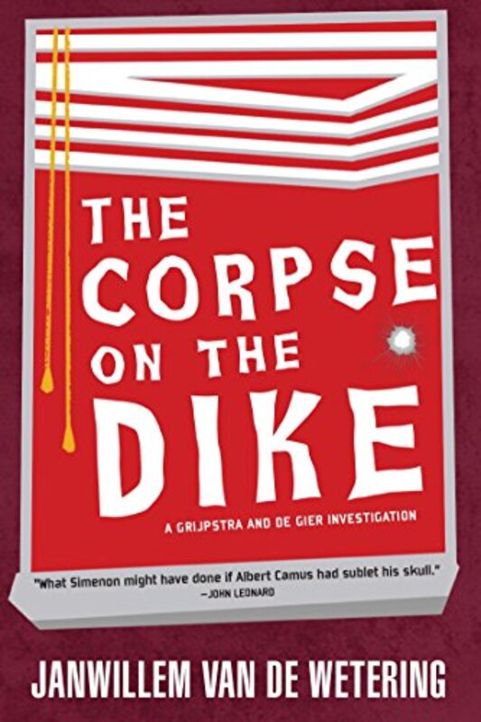 Book cover for "The Corpse on the Dike" by Janwillem van de Wetering
