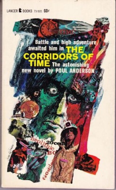 Book cover for "The Corridors of Time" by Poul Anderson