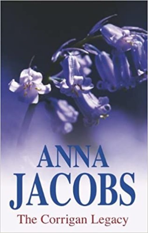 Book cover for "The Corrigan Legacy" by Anna Jacobs