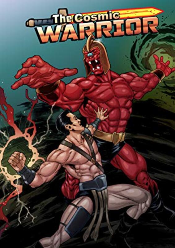 Book cover for "The Cosmic Warrior #1" by Jon Del Arroz