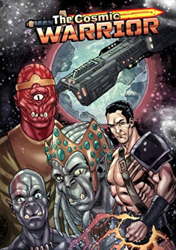 Book cover for "The Cosmic Warrior #2" by Jon Del Arroz