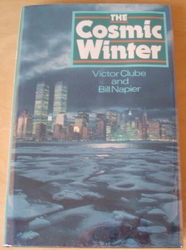 Book cover for "The Cosmic Winter" by Bill Napier