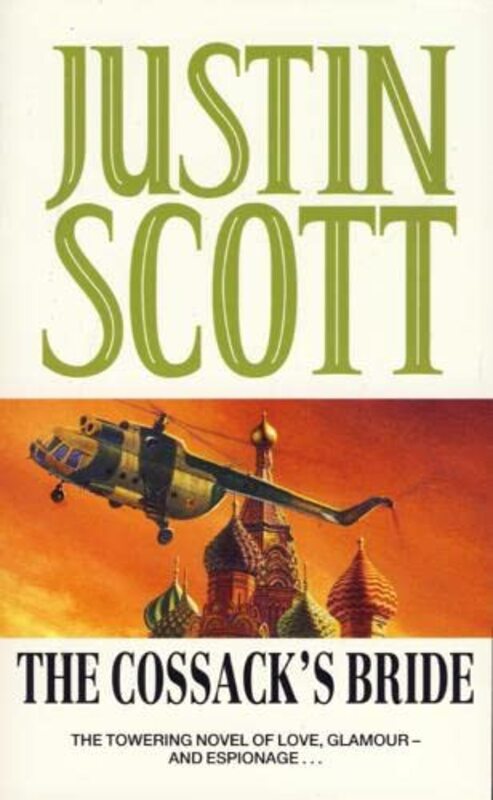 Book cover for "The Cossack's Bride" by Justin Scott