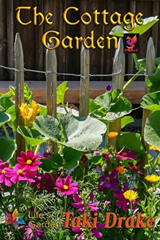 Book cover for "The Cottage Garden" by Taki Drake