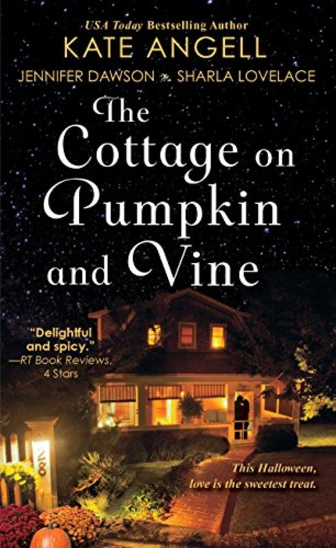 Book cover for "The Cottage on Pumpkin and Vine" by Sharla Lovelace