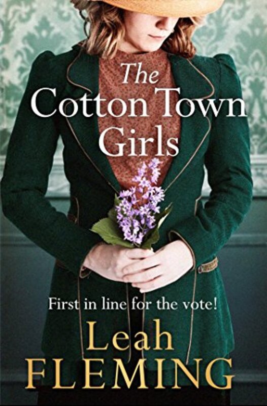Book cover for "The Cotton Town Girls" by Leah Fleming