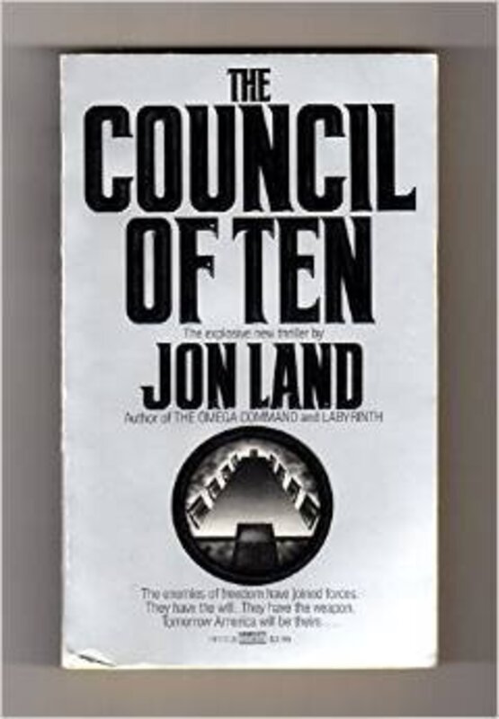 Book cover for "The Council of Ten" by Jon Land