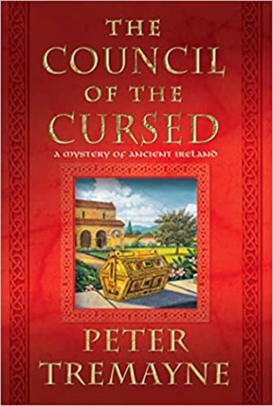 Book cover for "The Council of the Cursed" by Peter Tremayne