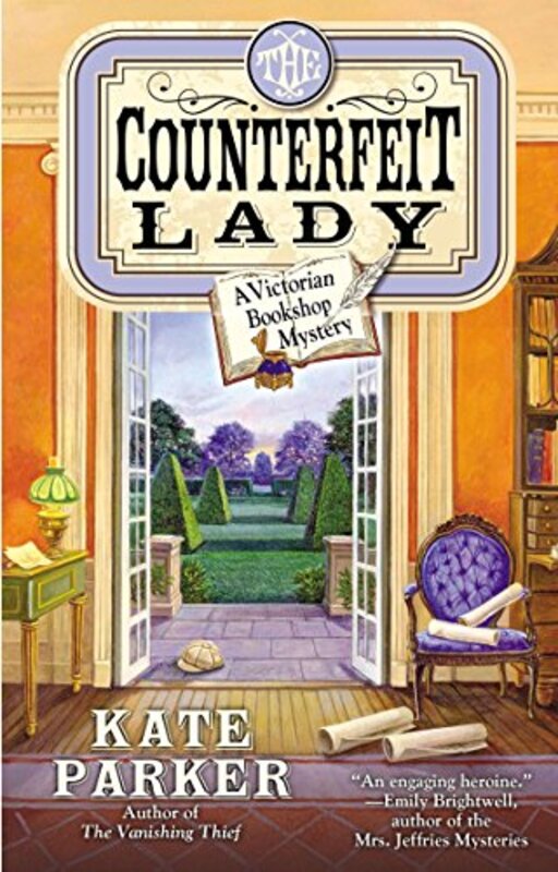 Book cover for "The Counterfeit Lady" by Kate Parker
