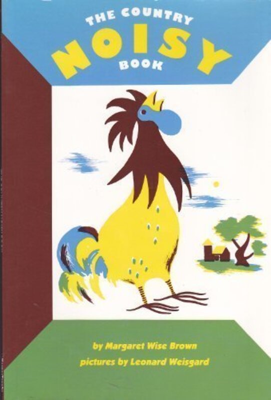 Book cover for "The Country Noisy Book" by Margaret Wise Brown