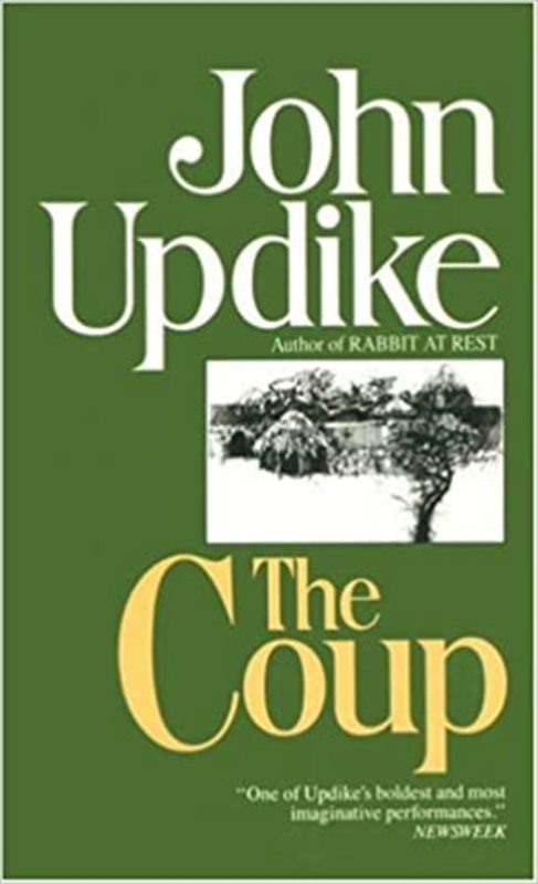 Book cover for "The Coup" by John Updike